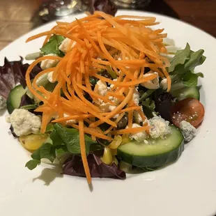 Nice, simple salad. Enjoyed the Raspberry vinaigrette.