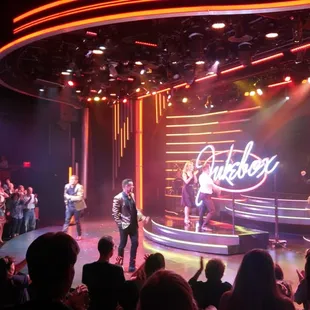 View from SEC 1, Row F (Human Nature - Jukebox, 2 Jul 16)