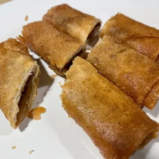 Thai Banana Rolls