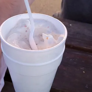 Candy shake ( Butterfinger)