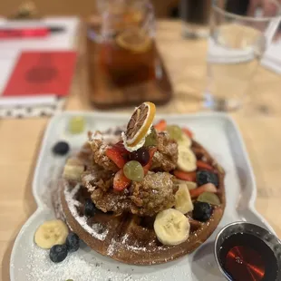 Chicken &amp; Waffles