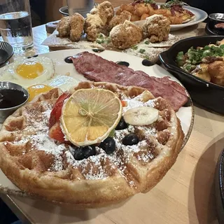 The Sunday Waffle Combo