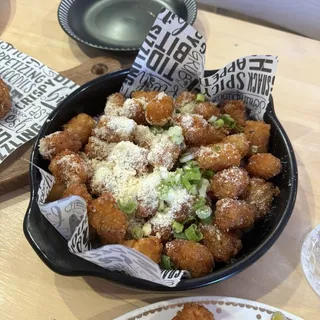 Parmesan Garlic Tots