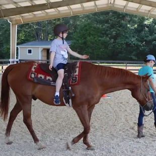 Attachment Riding to promote balance and coordination skills