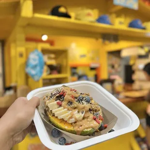 Papaya bowl
