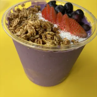 Ube bowl
