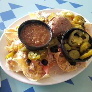 Nachos w shitken. Meh~