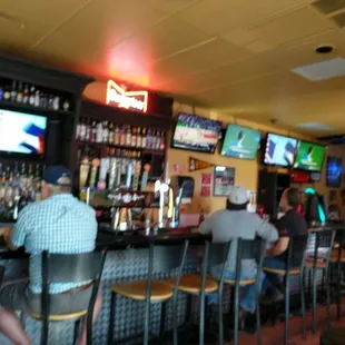 Long bar area