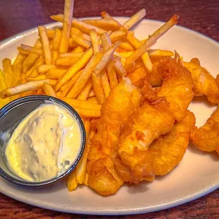 Walleye Fish and Chips