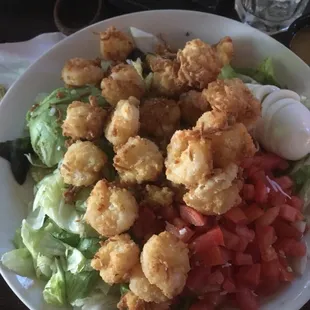 Coconut Shrimp Salad
