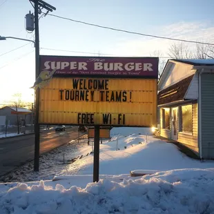 Always awesome when businesses support High School Athletics!