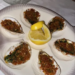 Oysters Rockefeller