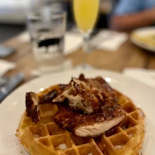 Chicken &amp; waffles