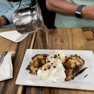 Chocolate Chip Bread Pudding