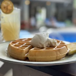 Malted waffle