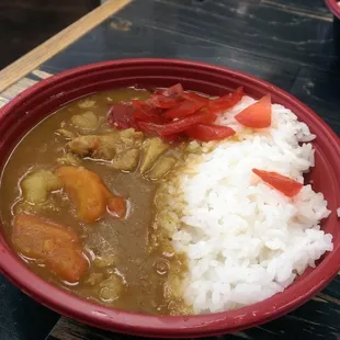 Curry Bowl - Delicious! And only $3.50