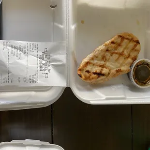 Teriyaki chicken entree