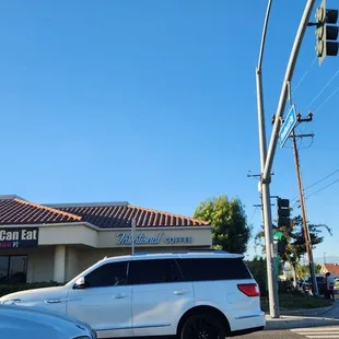 outside