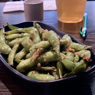 Garlic Edamame