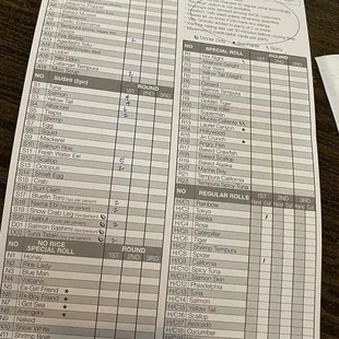 Our first and last call. We only got to order 1 round at 8pm.