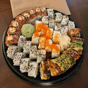 Small Avenger Platter ($40)