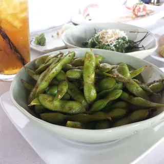 Garlic Edamame