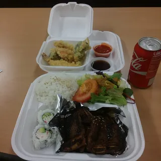 BBQ Short rib bento