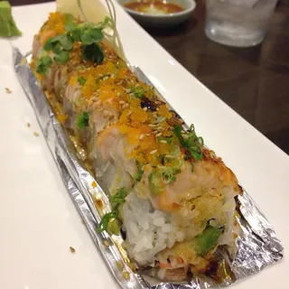 Baked Salmon Roll