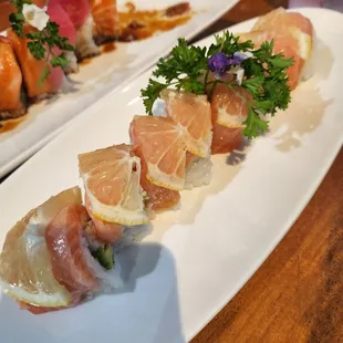Lemon Salmon Roll