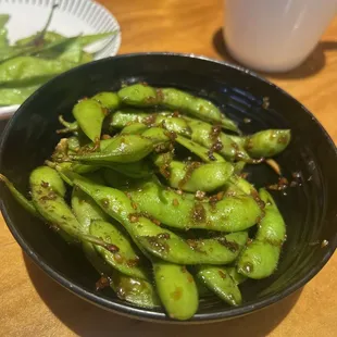 Garlic Edamame