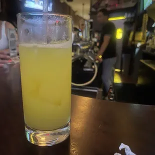 You must try Tequila and pineapple juice.