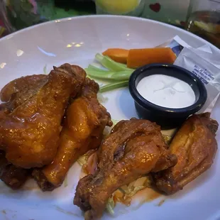 These hot wings gives new meaning to the word &quot;hot!&quot; Love.