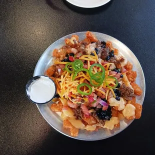 Brisket tatchos