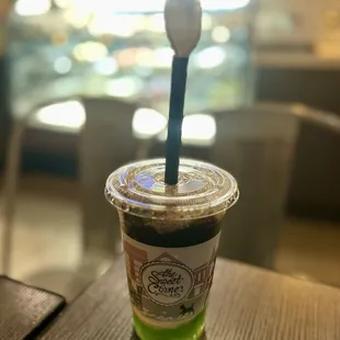 1. Green Grass Jelly. New experience for me and it did not disappoint. Great flavor!
