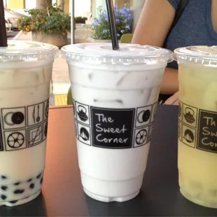 White Peach Milk Tea