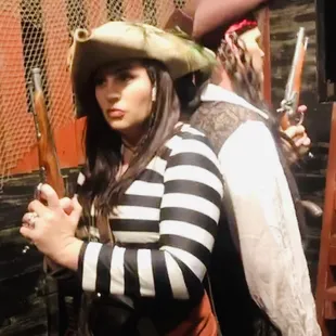 Kidd's Scalleywags traveled the Atlantic, Pacific and Indian Oceans, where they captured many ships and innumerable treasures!