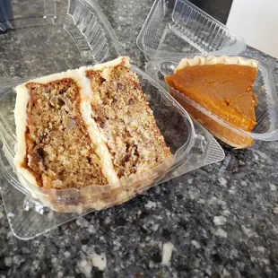 Yum yum cake and sweet potato pie