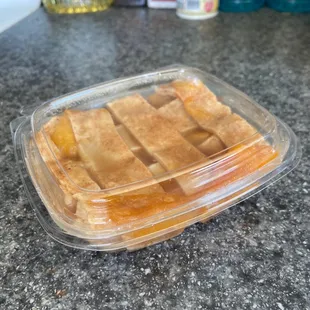 Peach cobbler