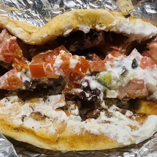 Grilled Octopus Pita