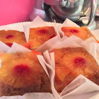 Pineapple Upside Down Cake Slice