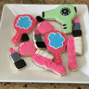 Decorated sugar cookies