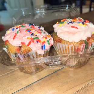Vegan Birthday Cake Cupcake
