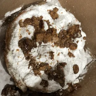 Funnel cake with Reese's