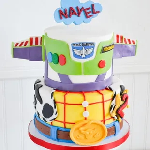 Toy Story Themed Cake