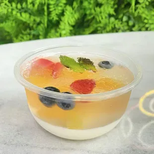 a bowl of fruit salad