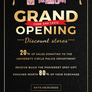 Grand Opening