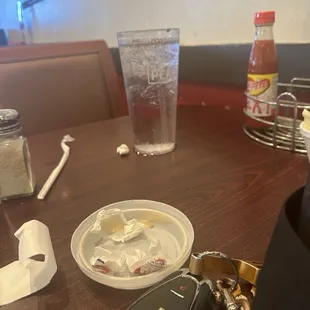 Flies everywhere fight you for your food