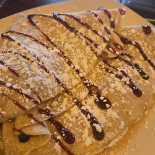 Fruit crepe