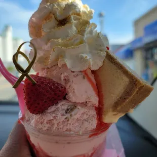 dessert, food