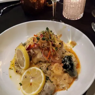 Fish of the day (monkfish)